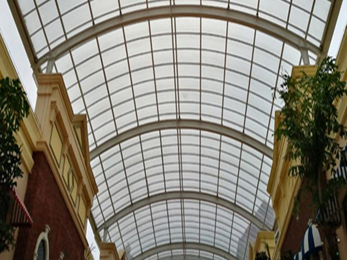 丰县屋面网架顶棚吊装方案